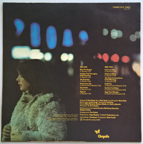 Laurie Styvers : Spilt Milk (LP, Album)