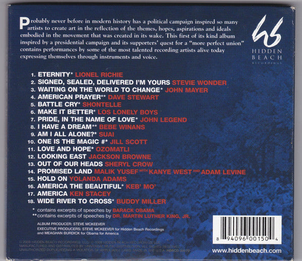 Various : Yes We Can: Voices Of A Grassroots Movement (CD, Album, S/Edition)