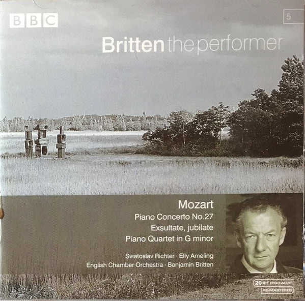 Mozart*, Sviatoslav Richter • Elly Ameling • English Chamber Orchestra • Benjamin Britten : Piano Concerto No.27 / Exsultate, Jubilate / Piano Quartet In G Minor (CD, RM)