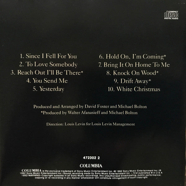 Michael Bolton : Timeless (The Classics) (CD, Album)