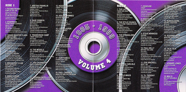 Various : For The Record Volume 4 25 Years Of Australian Radio Hits 85-89 (2xCD, Comp)