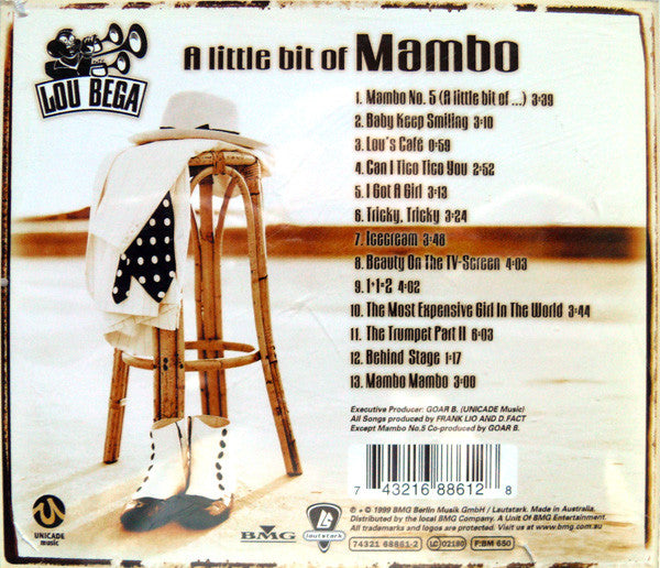 Lou Bega : A Little Bit Of Mambo (CD, Album)