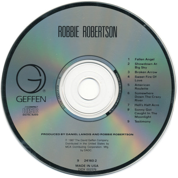 Robbie Robertson : Robbie Robertson (CD, Album, RE)