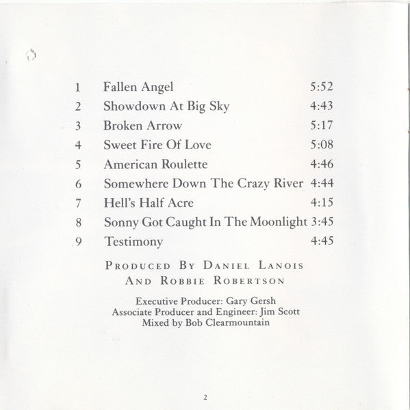 Robbie Robertson : Robbie Robertson (CD, Album, RE)