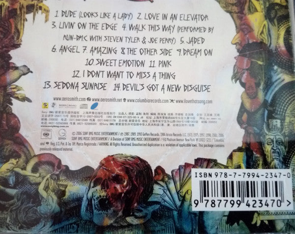 Aerosmith : Devil's Got A New Disguise: The Very Best Of Aerosmith (CD, Comp, Sli)