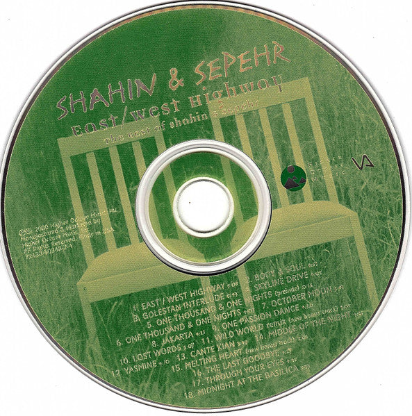 Shahin & Sepehr : East / West Highway - The Best of Shahin & Sepehr (CD, Album, Comp)