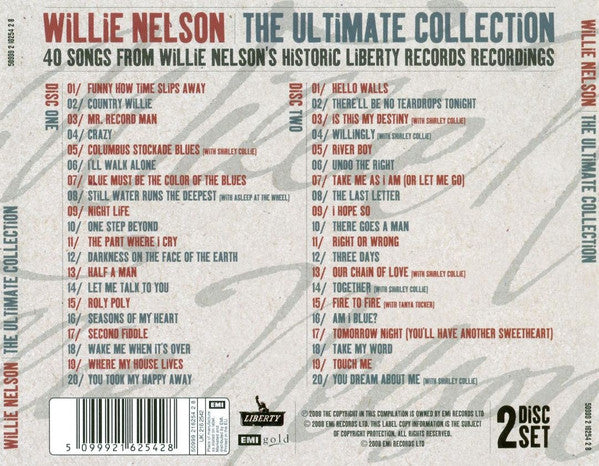 Willie Nelson : Ultimate Collection (CD, Comp)