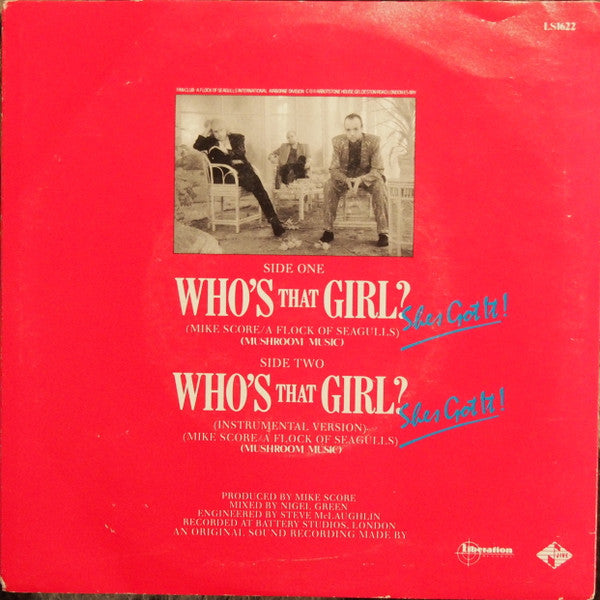 A Flock Of Seagulls : Who's That Girl? (She's Got It!) (7", Single)