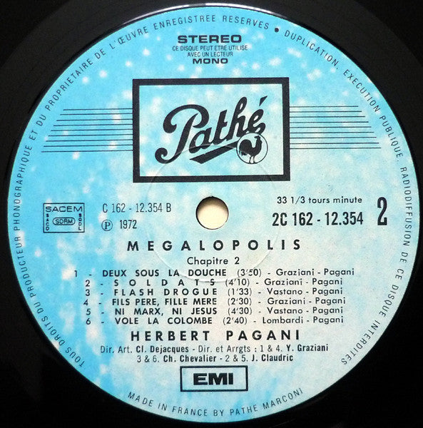 Herbert Pagani : Megalopolis (2xLP, Album)