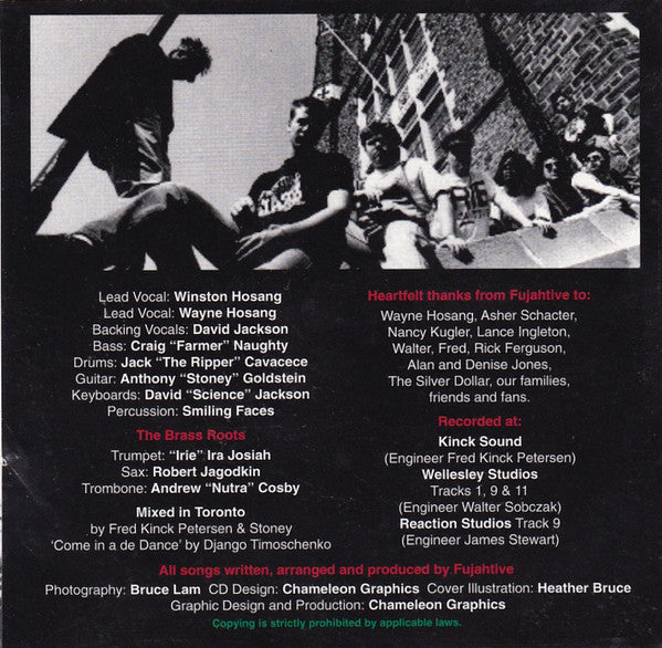 Fujahtive : In Black & White (CD, Album)