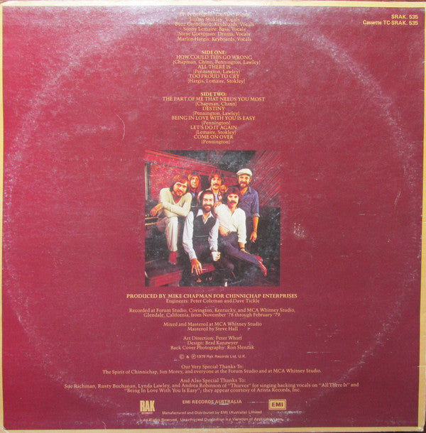 Exile (7) : All There Is (LP, Album)