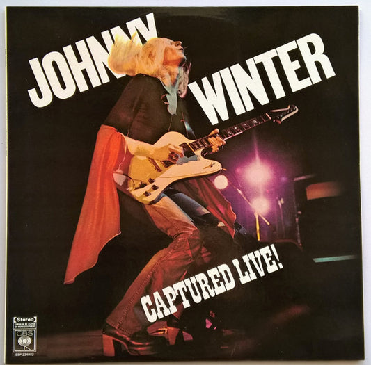 Johnny Winter : Captured Live! (LP, Album)