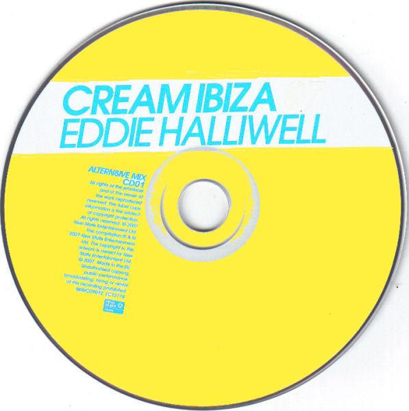 Eddie Halliwell : Cream Ibiza 07 (2xCD, Mixed)