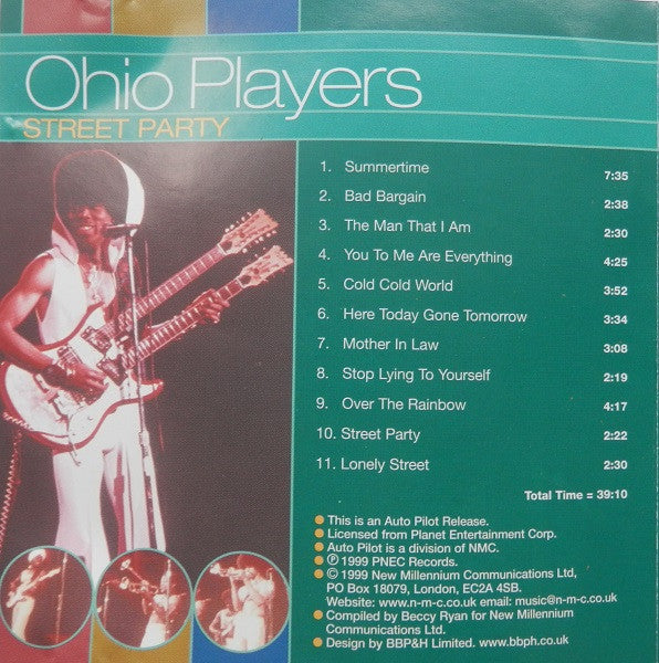 Ohio Players : Street Party (CD, Comp)