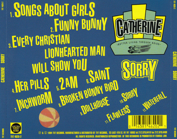 Catherine : Sorry (CD, Album)