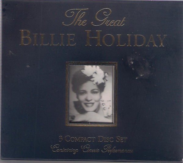 Billie Holiday : The Great Billie Holiday  (3xCD, Comp + Box)