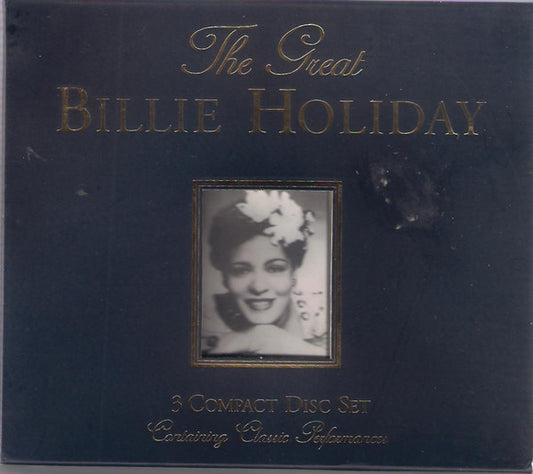 Billie Holiday : The Great Billie Holiday  (3xCD, Comp + Box)