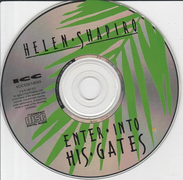 Helen Shapiro : Enter Into His Gates (CD, Album)