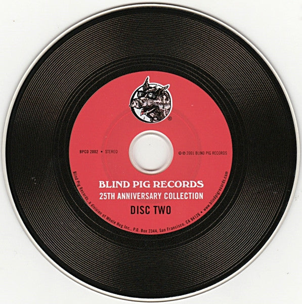 Various : Blind Pig Records 25th Anniversary Collection (2xCD, Comp + CD-ROM)
