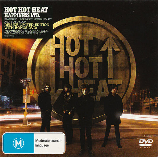 Hot Hot Heat : Happiness Ltd. (CD, Album + DVD-V, NTSC + Ltd)