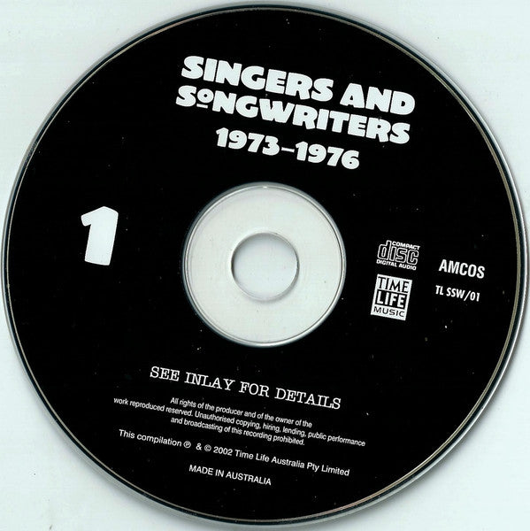 Various : Singers And Songwriters - 1973-1976 (2xCD, Comp)