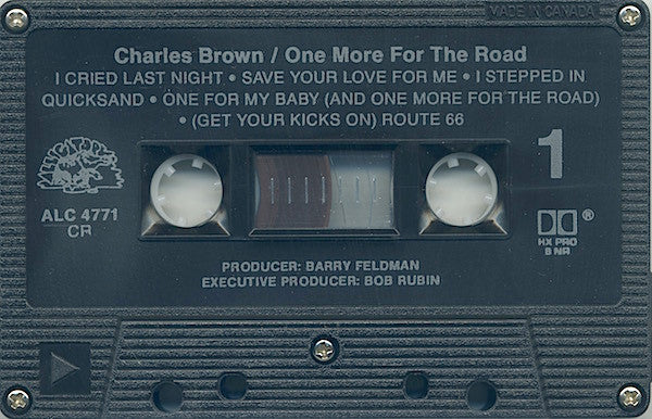 Charles Brown : One More For The Road (Cass, Album, Dig)