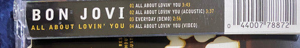 Bon Jovi : All About Lovin' You (CD, Single, Enh)