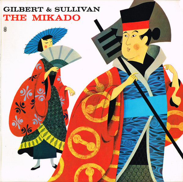 Gilbert & Sullivan : The Mikado (LP, Album, Club, RE)