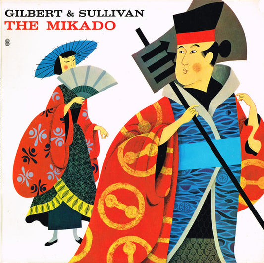 Gilbert & Sullivan : The Mikado (LP, Album, Club, RE)