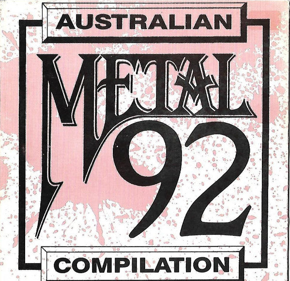 Various : Australian Metal Compilation 92 (CD, Comp)