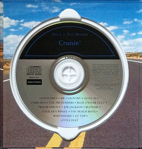 Various : Rock & Pop Moods: Cruisin' (CD, Comp, Club)