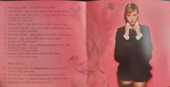 Patricia O'Callaghan : MatadoR (The Songs of Leonard Cohen) (CD, Album)