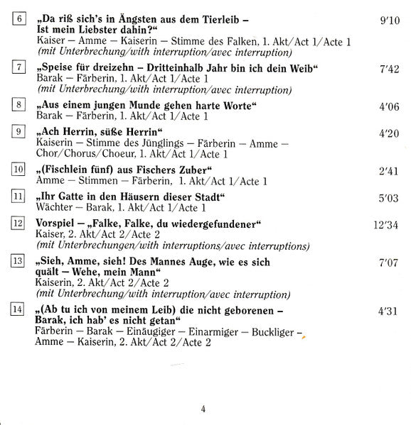Richard Strauss : Die Frau Ohne Schatten, Daphne, Die Ägyptische Helena, Auszüge/Highlights (1933-1943) - Edition Wiener Staatsoper Live Vol. 5 (2xCD, Comp, Mono, RM)