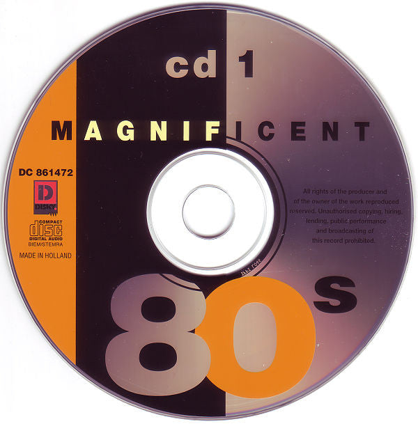 Various : Magnificent 80's CD1 (CD, Comp)