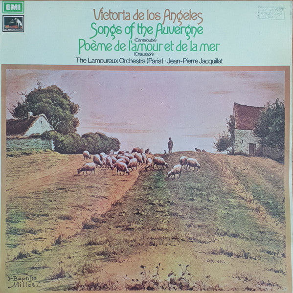 Victoria De Los Angeles Performs Ernest Chausson, Joseph Canteloube : Songs Of The Auvergne Etc. (LP)