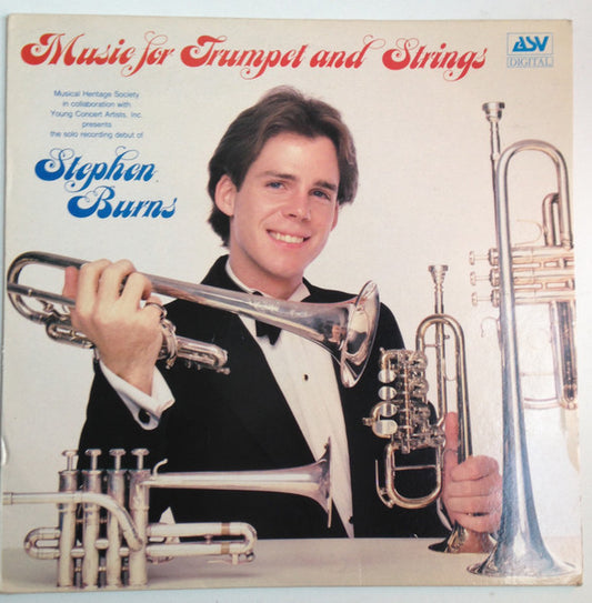 Stephen Burns : Music for Trumpet and Strings (LP, Album)