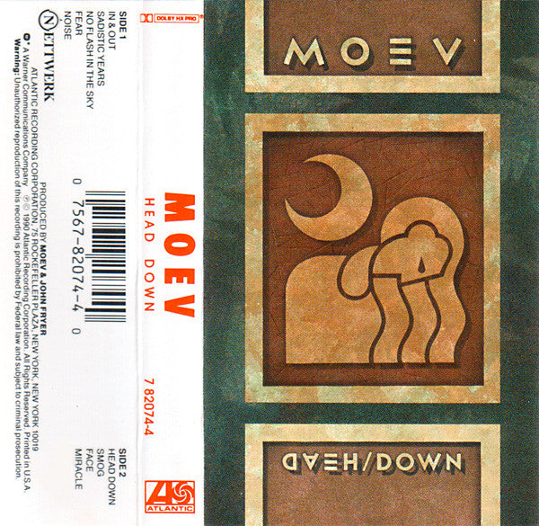 Moev : Head Down (Cass, Album)
