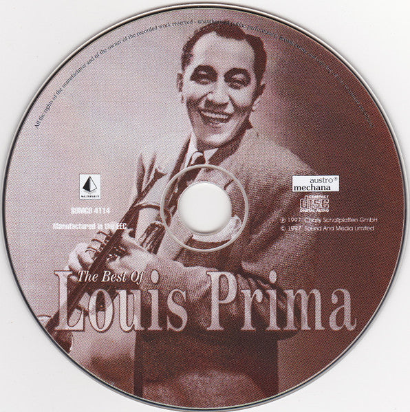 Louis Prima : The Best Of (CD, Comp, RM)