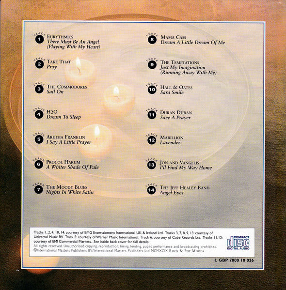 Various : Rock & Pop Moods: Rock Lullabies (CD, Comp, Club)