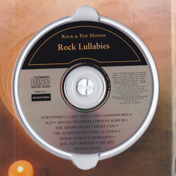Various : Rock & Pop Moods: Rock Lullabies (CD, Comp, Club)