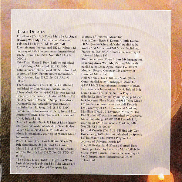 Various : Rock & Pop Moods: Rock Lullabies (CD, Comp, Club)