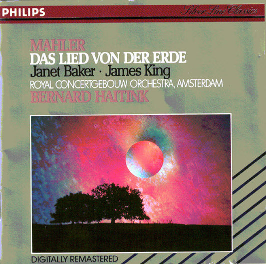 Mahler* ; Bernard Haitink, Royal Concertgebouw Orchestra*, Janet Baker / James King (3) : Das Lied Von Der Erde (CD, RE, RM)