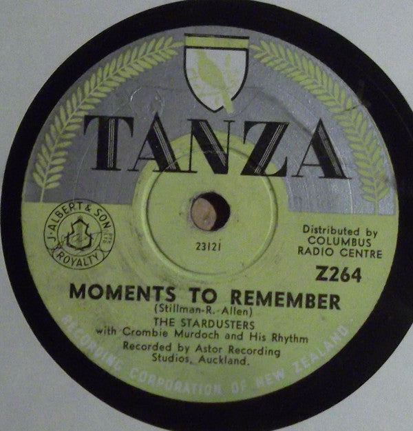 Bill Langford & The Stardusters With Crombie Murdoch And His Rhythm : Black Denim Trousers And Motorcycle Boots / Moments To Remember (Shellac, 10")