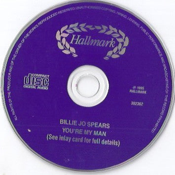 Billie Jo Spears : You're My Man (CD, Comp)