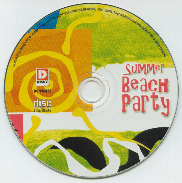 Unknown Artist : Summer Beach Party (CD, Comp)