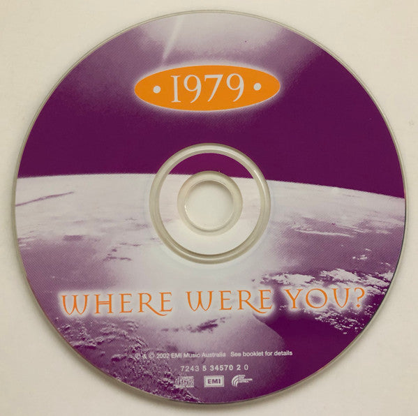 Various : Where Were You? 1979 (CD, Album, Comp)
