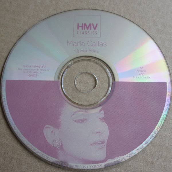 Maria Callas : Opera Arias (CD, Comp)