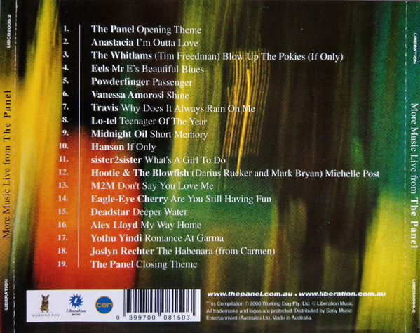 Various : More Music Live From The Panel (CD, Comp)