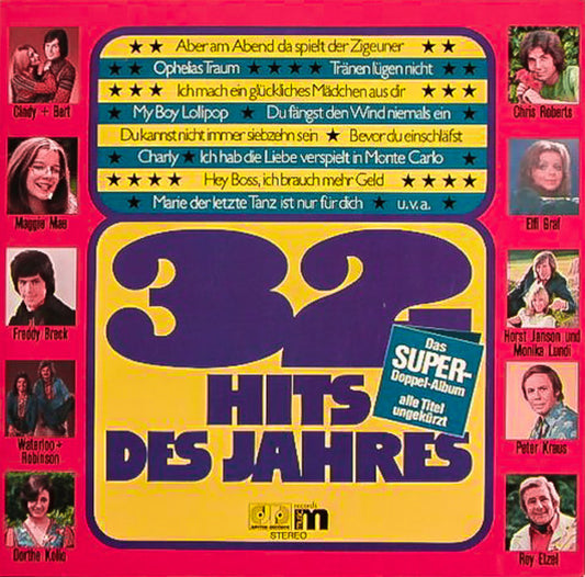 Various : 32 Hits Des Jahres (2xLP, Comp)