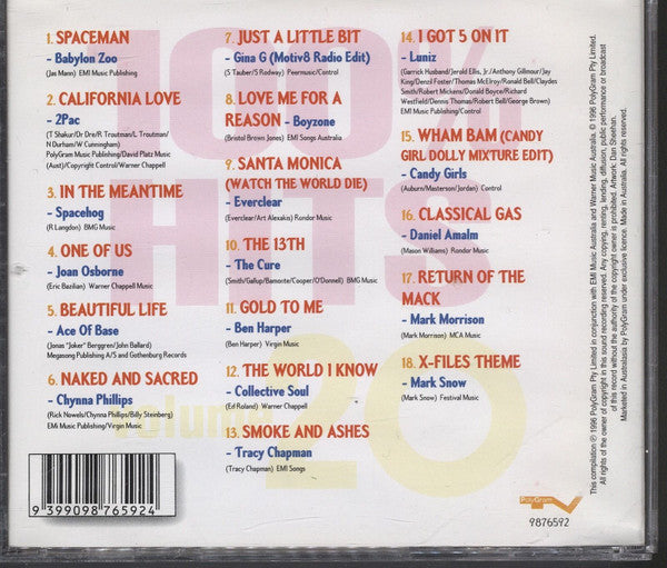 Various : 100% Hits Volume 20 (CD, Comp)